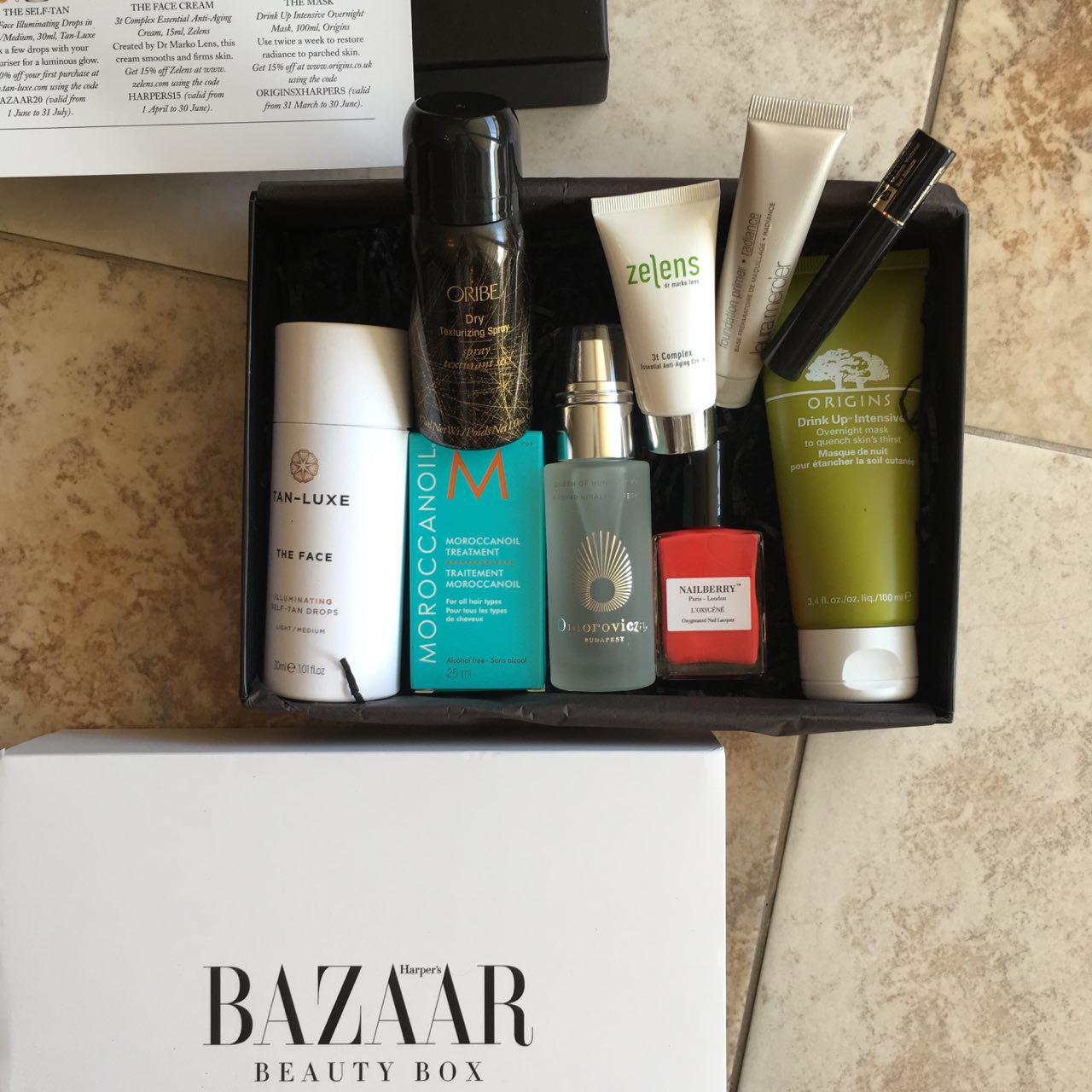 БЬЮТИ БОКС Latest in Beauty & Harper's Bazaar Beauty Box Про бьюти с